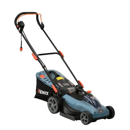 Senix 58V Max* 17-Inch Cordless Brushless Lawn Mower, 2.5Ah Lithium-ion Battery and Charger Included LPPX5-M